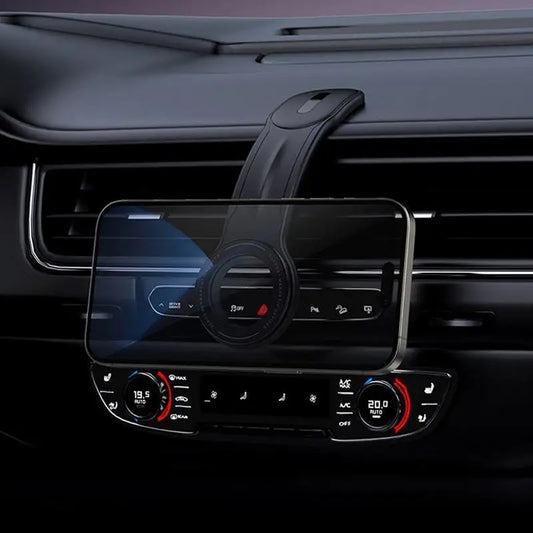 DriveCore Adjustable Magnetic Car Phone Holder — Bendable Arm Dashboard Mount