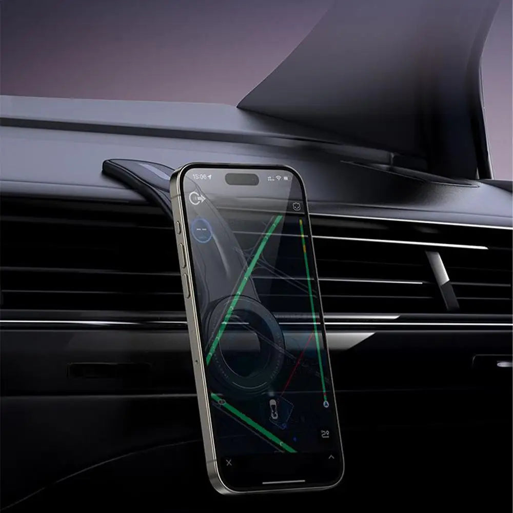DriveCore Adjustable Magnetic Car Phone Holder — Bendable Arm Dashboard Mount