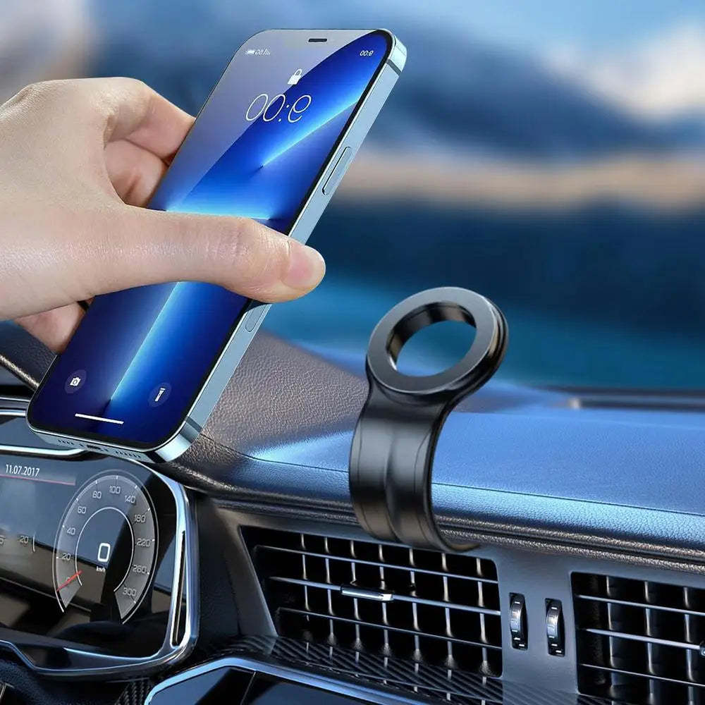 DriveCore Adjustable Magnetic Car Phone Holder — Bendable Arm Dashboard Mount