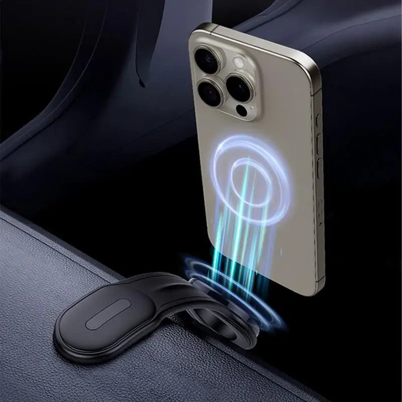 DriveCore Adjustable Magnetic Car Phone Holder — Bendable Arm Dashboard Mount