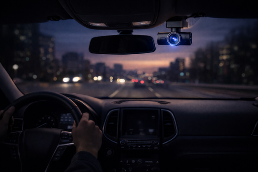 DriveCore M300S 4K Dash Cam — Front & Rear, Built-in GPS, WiFi & Voice Control