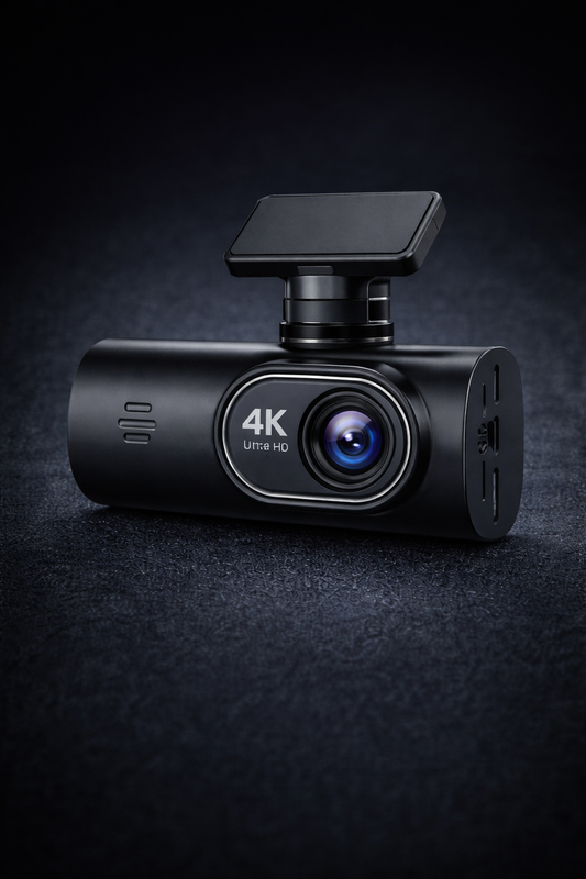 DriveCore B53P 4K Dash Cam — Sony Sensor, Dual Lens, WiFi & GPS