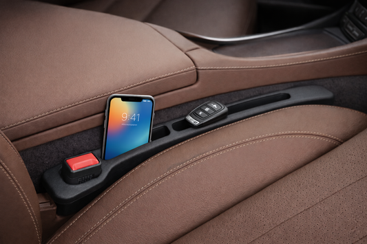 DriveCore Seat Gap Filler — Console Organizer (2-Pack)