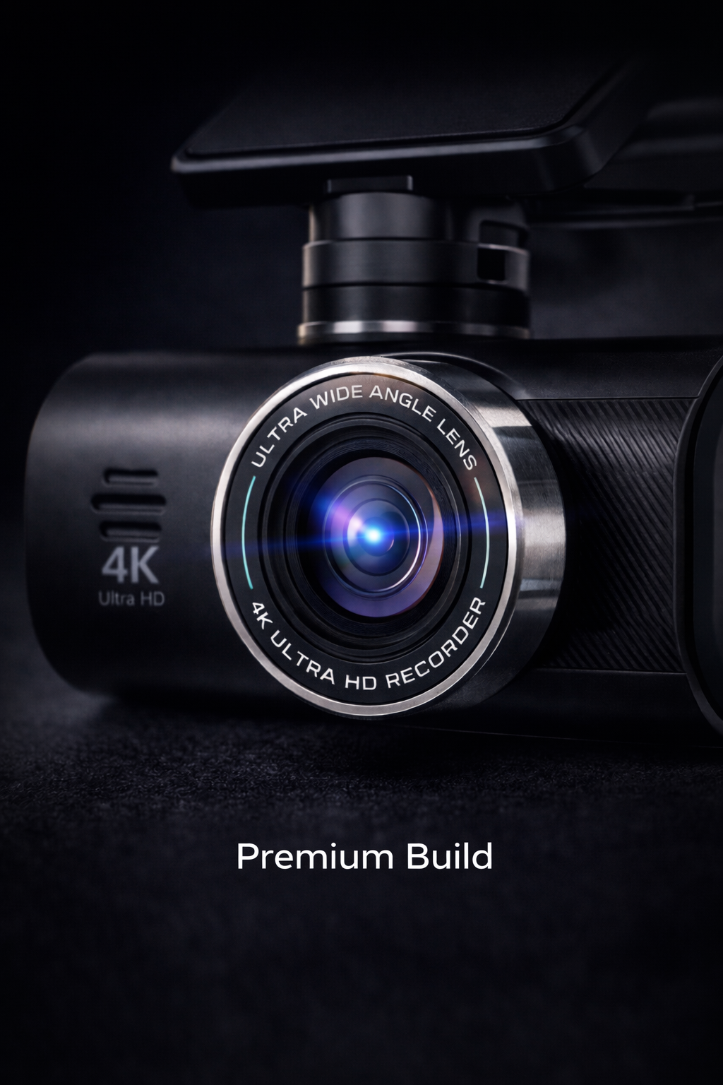 DriveCore B53P 4K Dash Cam — Sony Sensor, Dual Lens, WiFi & GPS