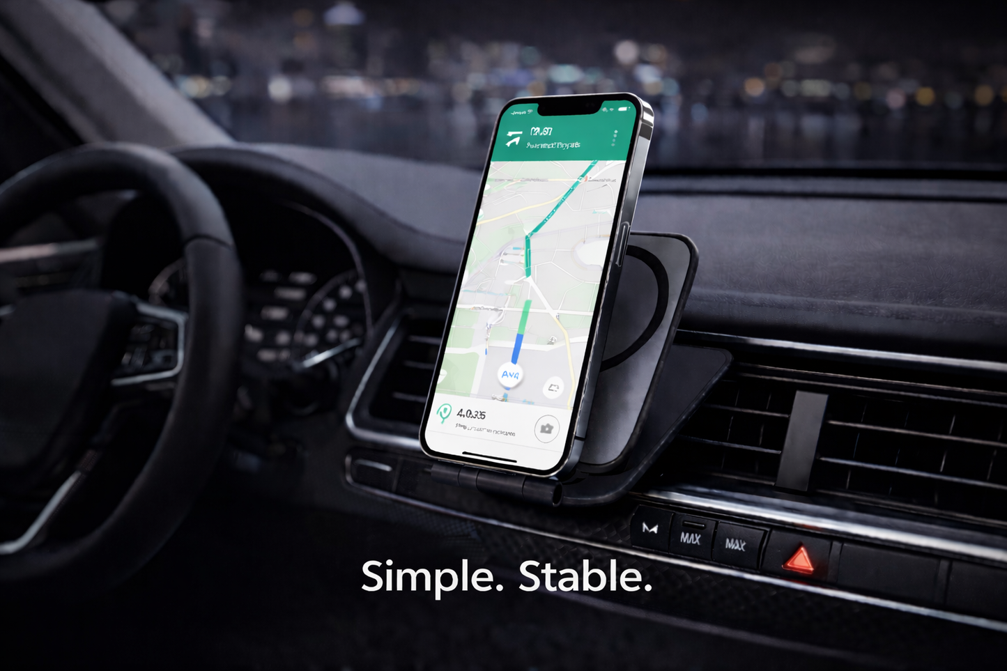 DriveCore Ultra-Thin Foldable Magnetic Car Phone Holder